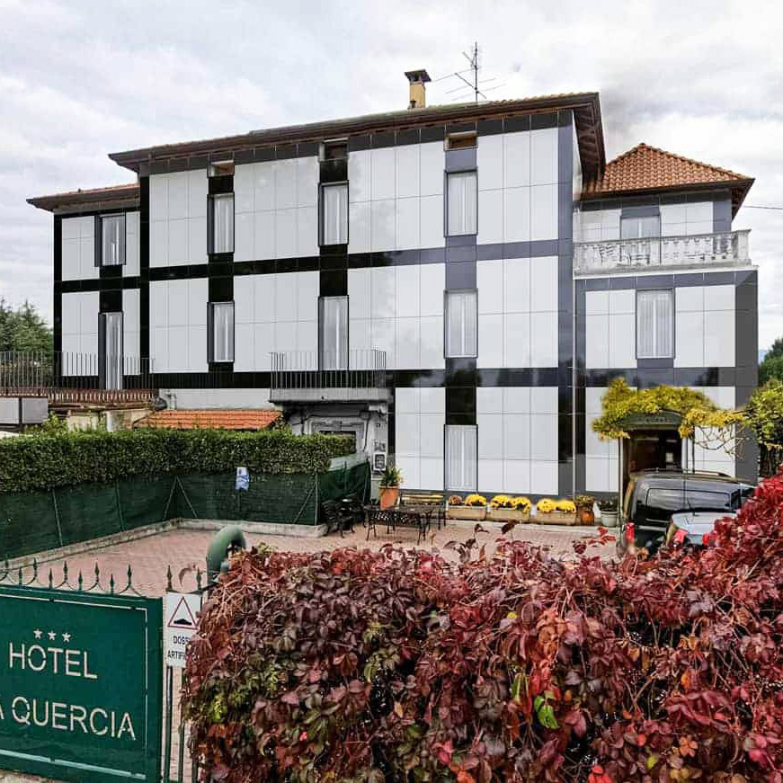 Pessina Costruzioni - Progetto Hotel La Quercia - Mozzo(BG) - Vista esterna post intervento